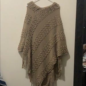 Knitted Poncho